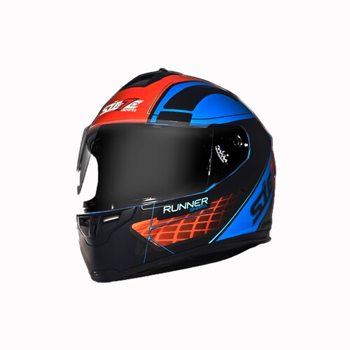 Casco Integral Completo marca SIETE modelo RUNNER SHARK