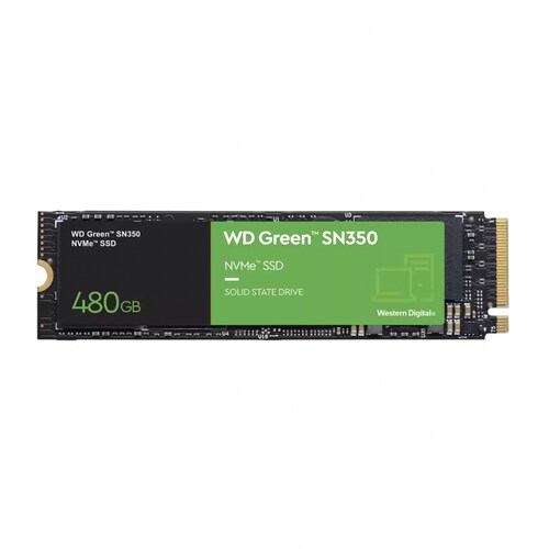 Unidad Ssd M.2 Wd Sn350 480gb Wds480g2g0c Green Pcie Nvme
