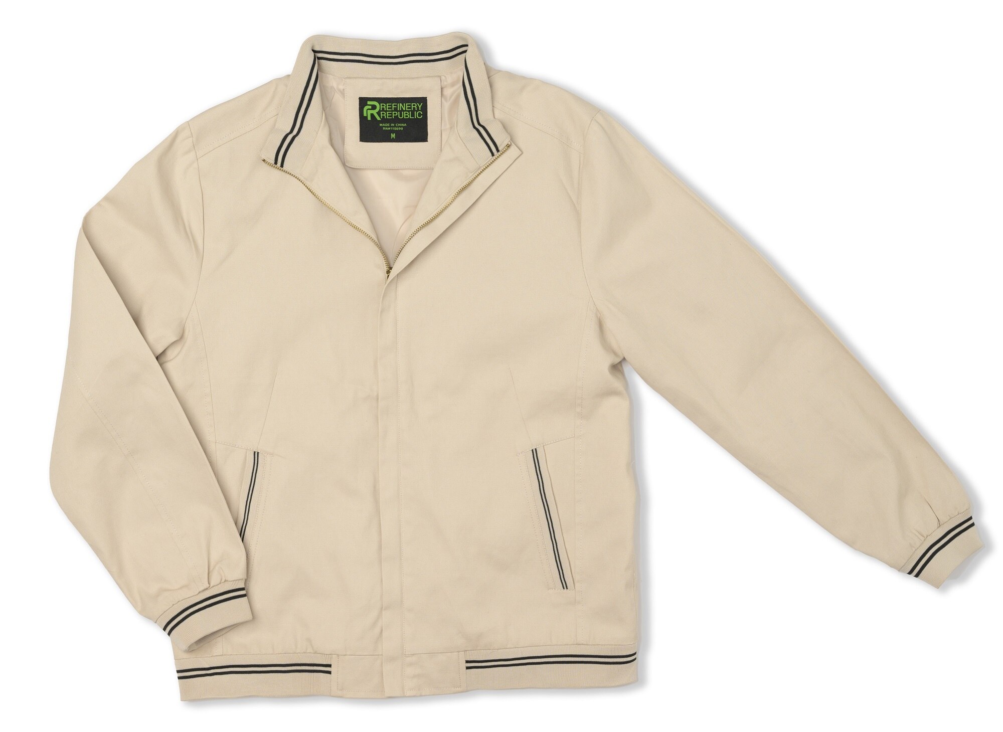 Chamarra beige online hombre