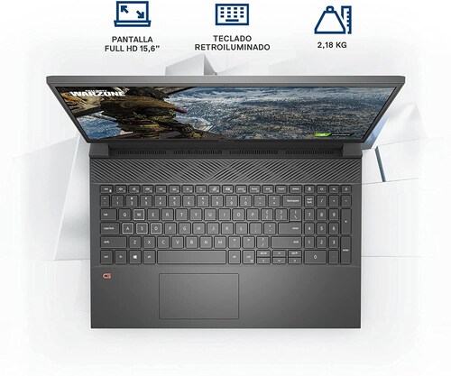 Dell Laptop G5 5510 15.6  Nvidia Geforce Gtx 1650, 256 Ssd