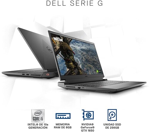 Dell Laptop G5 5510 15.6  Nvidia Geforce Gtx 1650, 256 Ssd