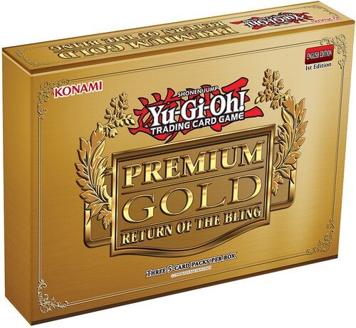 YUGIOH PREMIUM GOLD RETURN OF THE BLING KONAMI