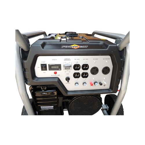 GENERADOR ELÉCTRICO Y MANUAL POWER CAT PWC7500E