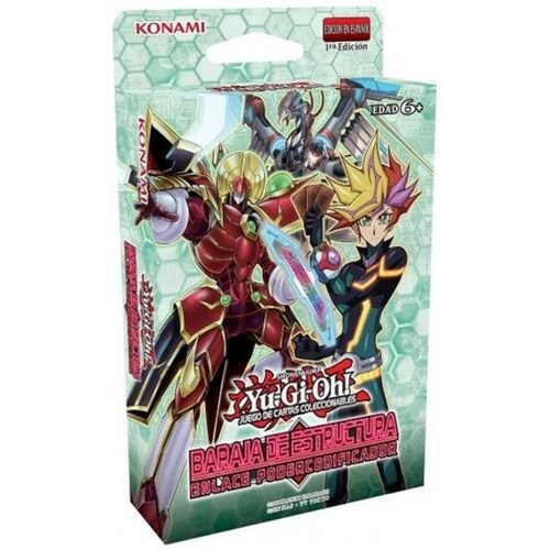 YUGIOH ENLACE PODERDECODIFICADOR STRUCTURE DECK ESPAÑOL - KONAMI