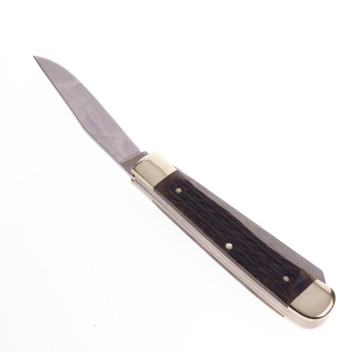 Bo112525Ab Boker Navaja Trapper Hueso Caballo Appaloosa