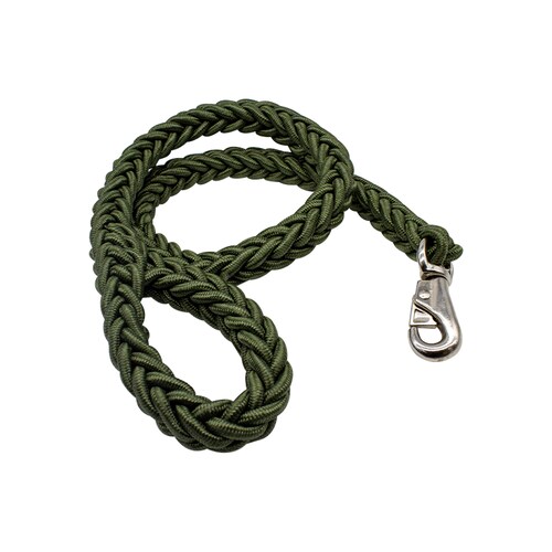 Correa Collar Perro Grande Gruesa Resistente Suave Larga Verde