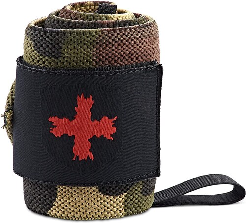 Muñequeras Harbinger Humanx Red Line Wrist Wrap Crossfit 16219