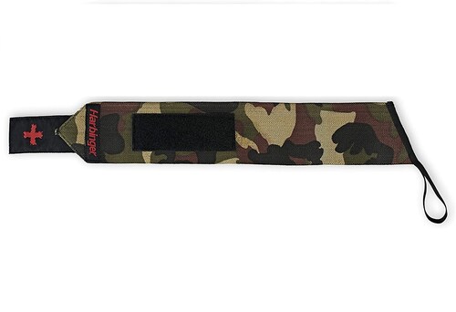 Muñequeras Harbinger Humanx Red Line Wrist Wrap Crossfit 16219