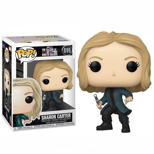 Funko Pop Marvel: Falcon y Winter Soldier - Sharon Carter