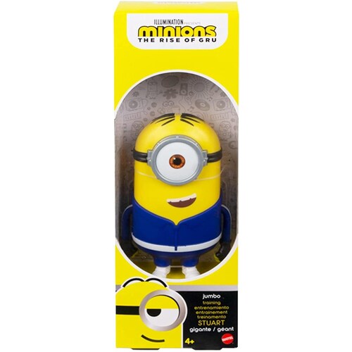 Minions Jumbo Stuart Deportista Articulación En Brazos 