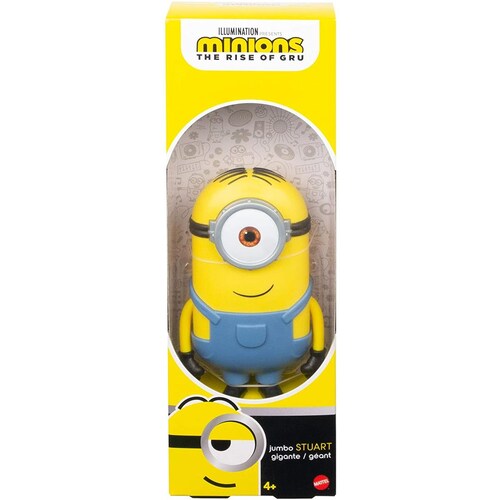 Minions Jumbo Stuart Overol Articulación En Brazos 