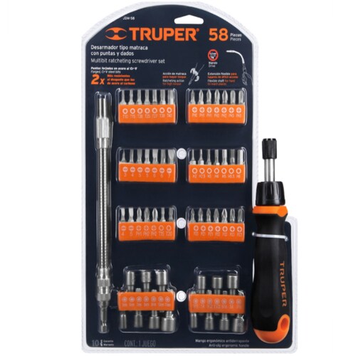 Desarmador tipo Matraca TRUPER 18220.