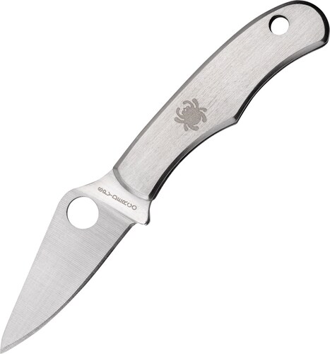 Sc133P Spyderco Bug Navaja Mini Punta Drop Inoxidable.