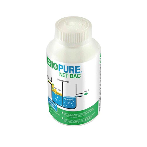 Tratamiento Contra Malos Olores En Trampas De Grasa BIOPURE NET-BAC 120 Capsu