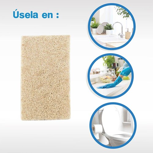 Fibras biodegradables para cocina (24 piezas) - BIOPURE 