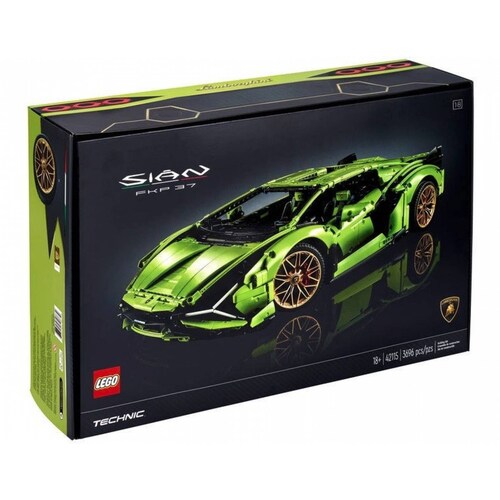 Lego Technic Auto Lamborghini verde sian fkp 37