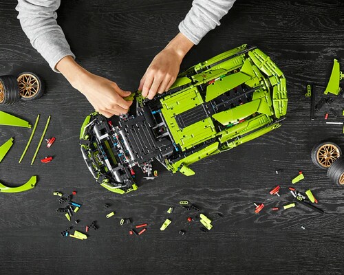 Lego Technic Auto Lamborghini verde sian fkp 37