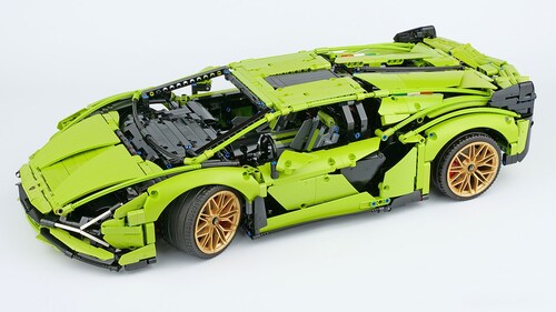 Lego Technic Auto Lamborghini verde sian fkp 37
