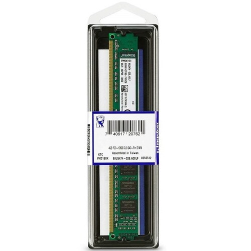Memoria Ram DDR3 Kingston 1600MHz 8GB PC3-12800 KVR16N11/8WP.