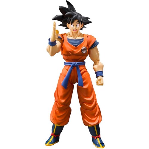 Son Goku Sh Figuarts A Saiyan Raised On Earth Bandai