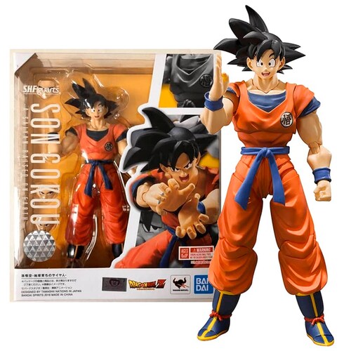 Son Goku Sh Figuarts A Saiyan Raised On Earth Bandai