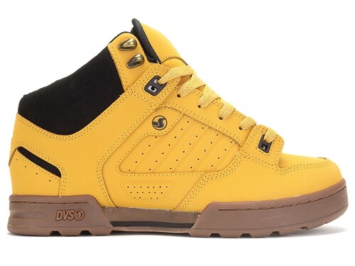 DVS MILITIA BOOT 261 CHAMOIS BLACK NUBUCK.