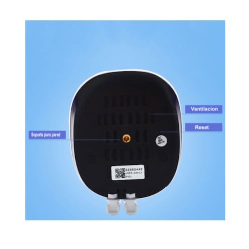 Cámara Seguridad 360  Ip Wifi Hd 1080p Sensor Movimiento 2 antenas 