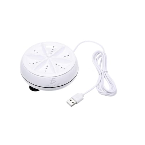 Lavadora Portátil Turbo Ultrasónica Doble Giratoria Usb 