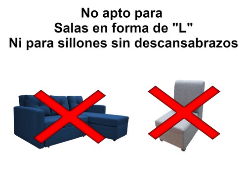 Cubresalas Juego Completo Amarillo | Fundas Para Sillones