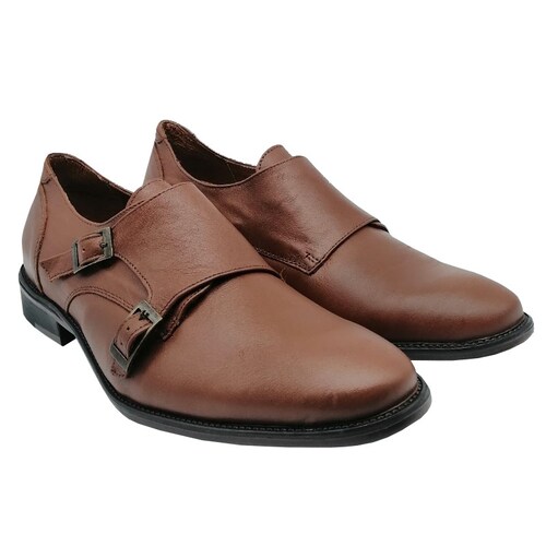Zapato de Vestir 20hrs 645 Miel Soft Hombre Formal Fiesta Piel.