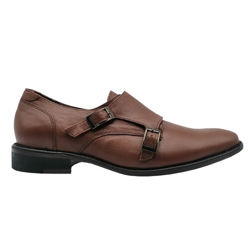 Zapato de Vestir 20hrs 645 Miel Soft Hombre Formal Fiesta Piel.