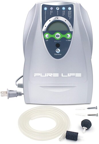 Generador de ozono OZONE LIFE SILVER con control remoto 800 mg/h PURE LIFE MEXICO