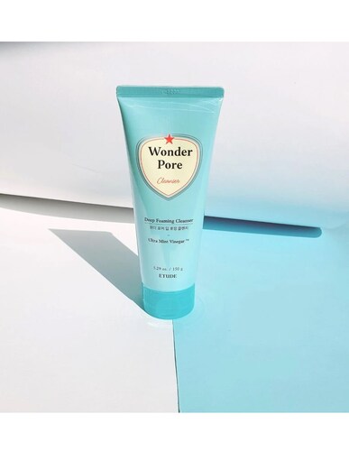 Espuma Limpiadora Wonder Pore Etude House Vinagre Menta.