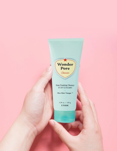 Espuma Limpiadora Wonder Pore Etude House Vinagre Menta.