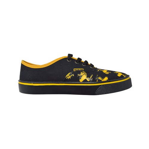  Tenis canvas estampado Snoopy PEANUTS Woodstock con agujetas para Dama PN-1016-HC-MQ