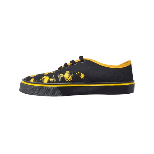  Tenis canvas estampado Snoopy PEANUTS Woodstock con agujetas para Dama PN-1016-HC-MQ