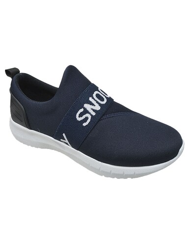 Tenis Sneakers Snoopy PEANUTS slip on para Dama PN-302