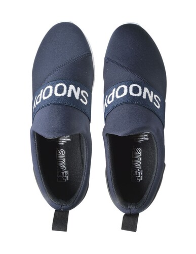 Tenis Sneakers Snoopy PEANUTS slip on para Dama PN-302