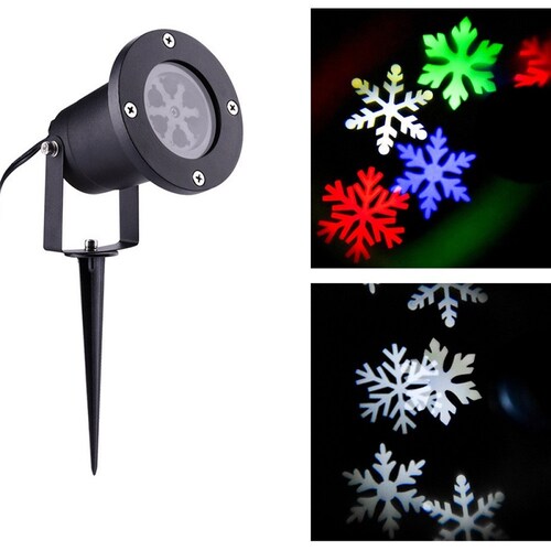 proyector led navideño 4 patrones distintos