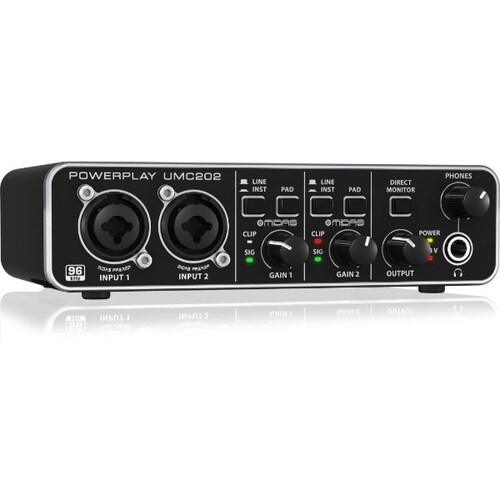 Interface De Audio Behringer U-phoria UMC202HD