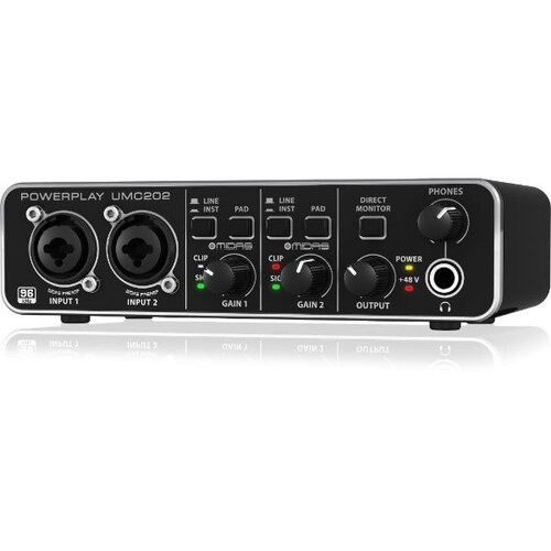 Interface De Audio Behringer U-phoria UMC202HD
