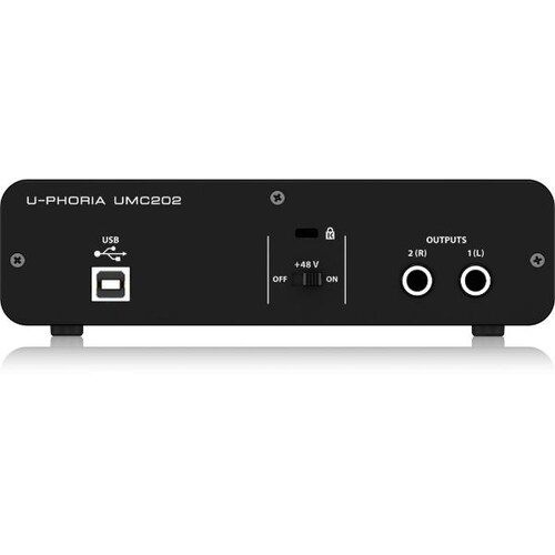 Interface De Audio Behringer U-phoria UMC202HD