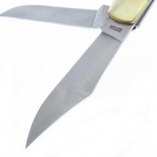 Sch227Uh Schrade Uncle Henry Hunter Navaja 2 Hojas Con Funda