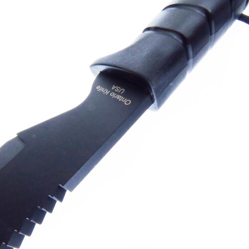 On8683 Ontario Spec Plus Sp8 Machete Survival Filo Plano Y Sierra
