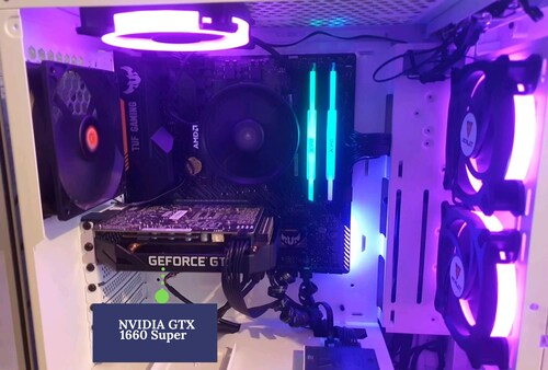PC GAMER PRO GTX 1660 Super + 16 GB RAM 3200 250 GB SSD + 1TB DISCO 2.5