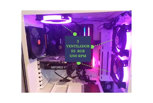 PC GAMER PRO GTX 1660 Super + 16 GB RAM 3200 250 GB SSD + 1TB DISCO 2.5