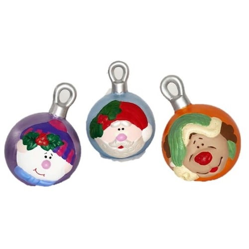 Kit de esferas navideñas 3 piezas