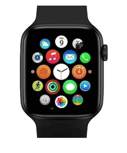 Reloj Inteligente Color Negro Para Android Y Iphone