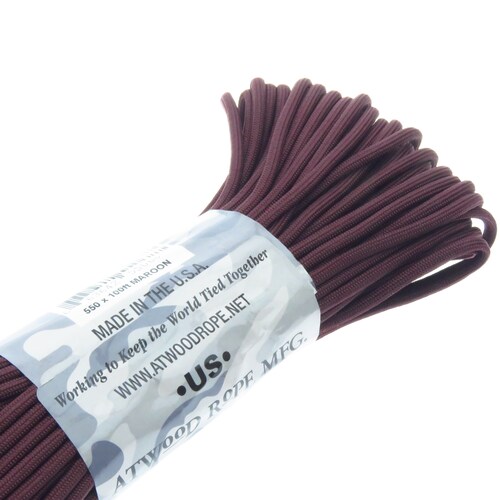 Rg1223H Atwood Rope Rollo Parachute Cord Paracord Marron.