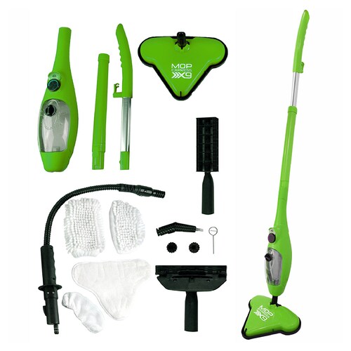 H2O Trapeador Limpiador Vapor Spin Magic Mop Express X9 Piso.
